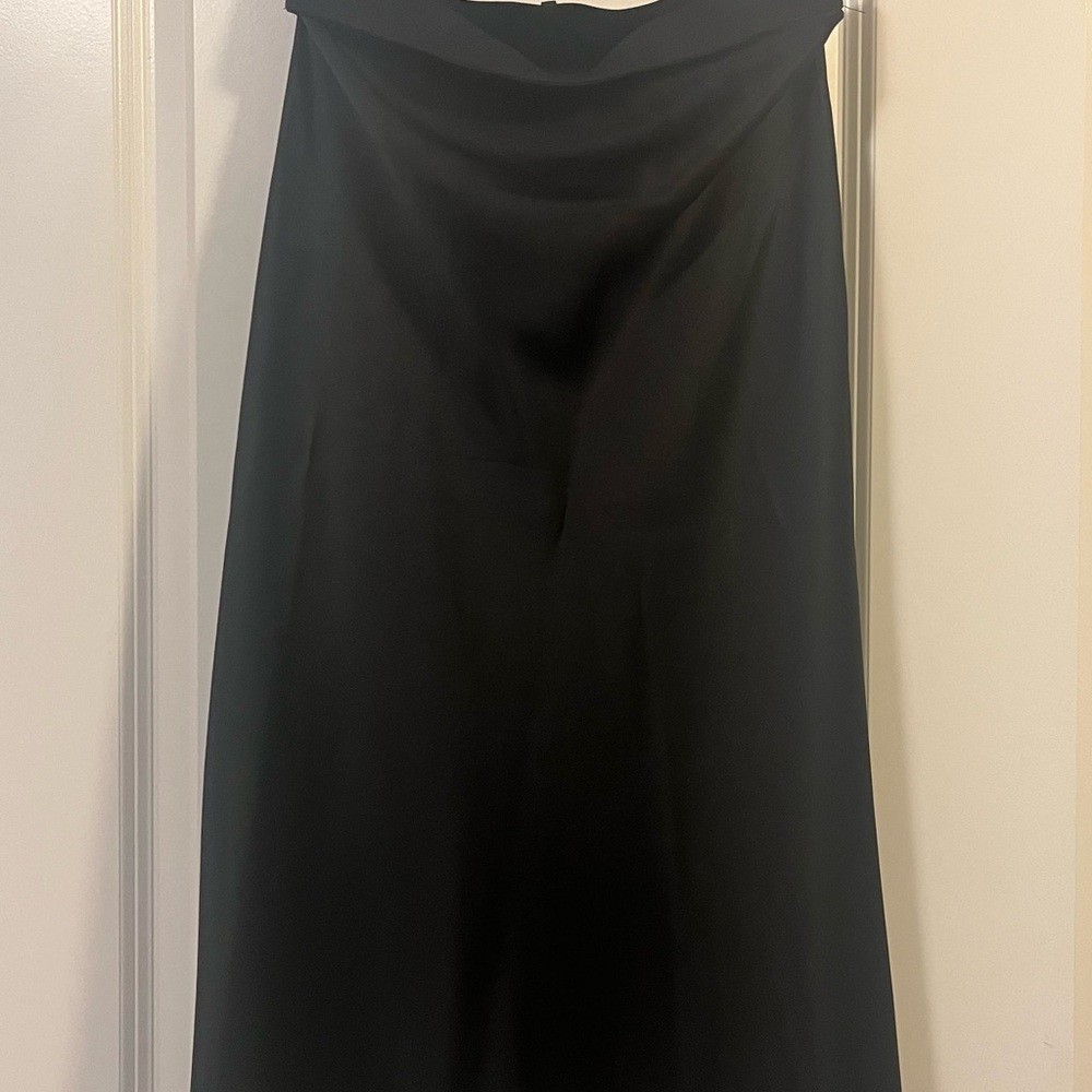 Quince midi silk skirt